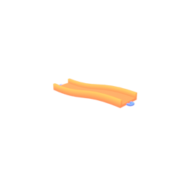 Track Narrow Straight Hill Complete Half